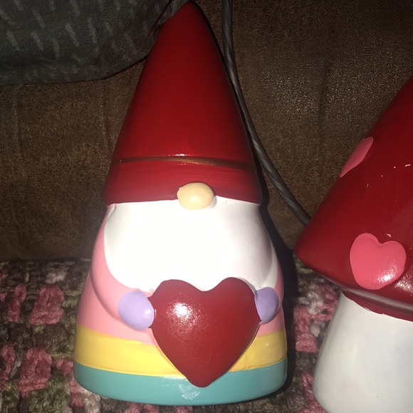 NEW-Target Bullseye Playground 2022 Valentine's Day Gnome Set - Picture 2 of 5